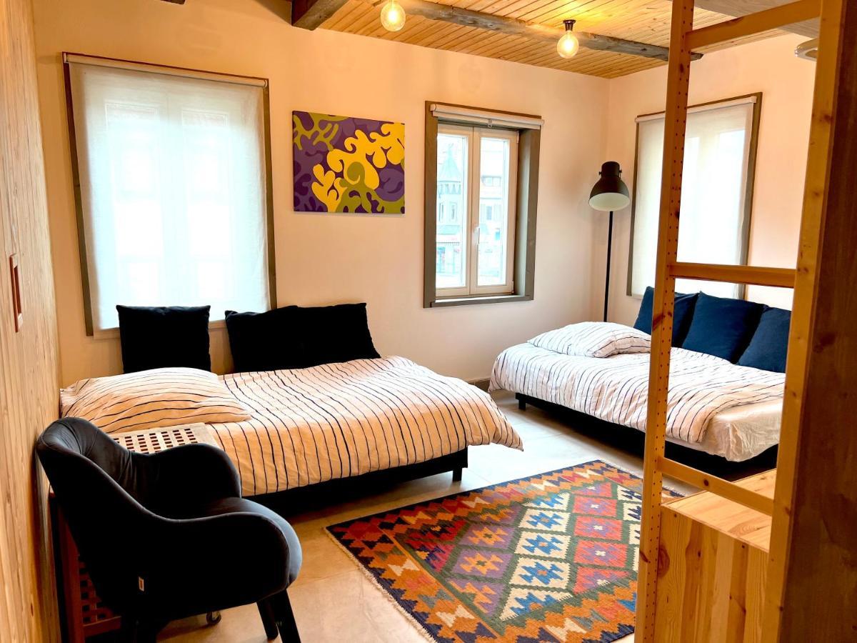 Blaue Wohnung- Ferienwohnung Sulzbach an der Murr Bagian luar foto